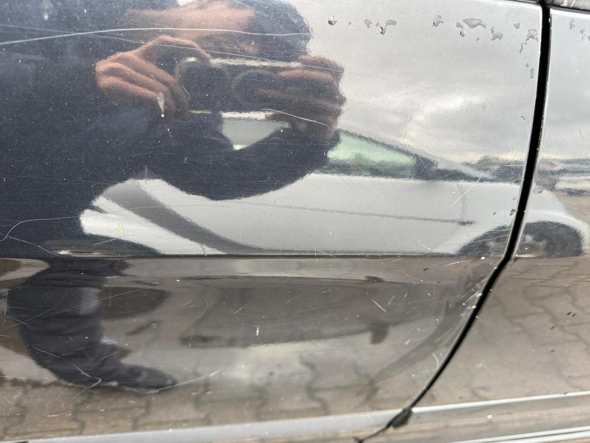 Kia Picanto BA original Tür hinten rechts Z1 Galaxy Black Rohbau BJ04